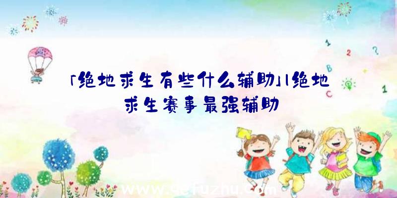 「绝地求生有些什么辅助」|绝地求生赛事最强辅助